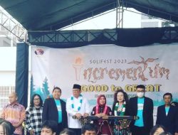 Diikuti oleh 80 Sekolah, SoliDEO Festival 2023 Resmi Dibuka oleh Walikota Tangerang Selatan Drs. H. Benyamin Davnie