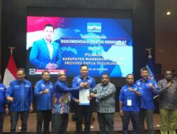 Demokrat Resmi Usung Eremen Yogosam dan Berius Kogoya maju di Pilbup Mamberemo Tengah 2024