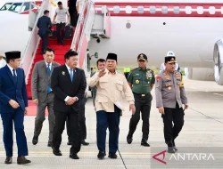 Tiba dari Mesir, Presiden Prabowo langsung gelar ratas soal Nataru