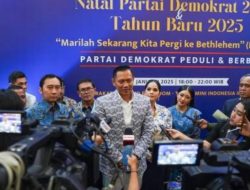 Partai Demokrat Gelar Natal Nasional 2024, AHY Himbau Jaga Kerukunan Umat Beragama