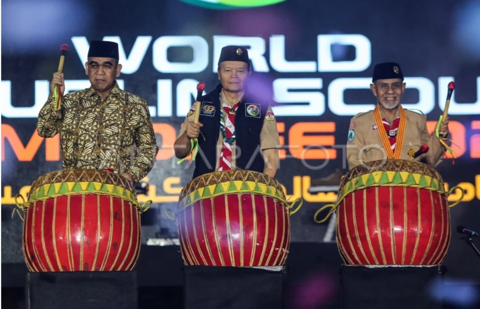 WMSJ 2025 Resmi Dibuka: Indonesia Jadi Tuan Rumah Jambore Pramuka Muslim Dunia Pertama
