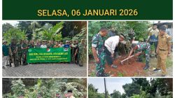 Danramil Cisoka Bersama Warga Desa Munjul Gelar Aksi Hari Sejuta Pohon dan Lingkungan Hidup Sedunia